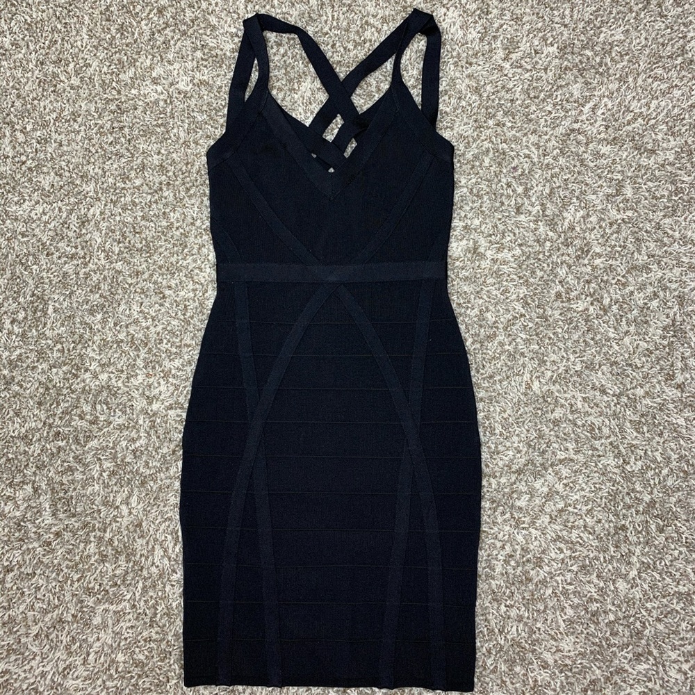 Guess Black Mini Dress